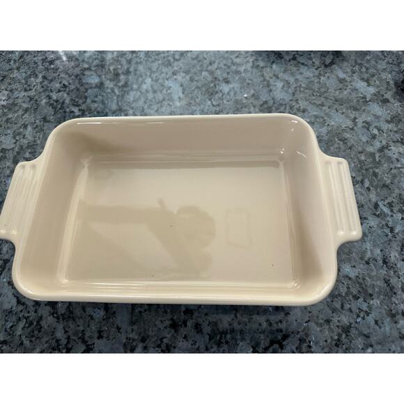 Le Creuset Classic GRADIENT FLINT Stoneware 7” x 5” Rectangular Baking Dish - Picture 2 of 6